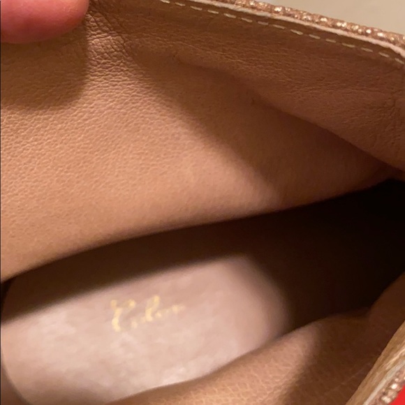 Gold platform clog boots new Calou Stockholm - Picture 6 of 6